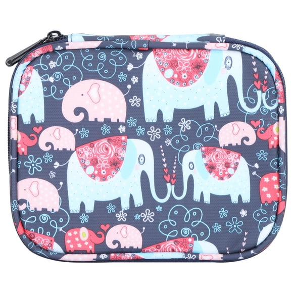 Crochet Bag, Soft To The Touch High-Quality Materials Water Resistance Needle Organizing Bag For Artist For Home Pink Empty Bag,Green Empty Bag,Elephant Empty Bag