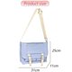 thumbnail image 2 of Hukapapa Fashion casual messenger bag Simple shoulder bag Temperament canvas bagblue, 2 of 5