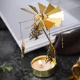 thumbnail image 6 of 1pc Metal Hot Rotating Candle Holder Christmas Rotating Candle Holder Dinner Party Wedding Party Candle Holder Decoration Gift, 6 of 7