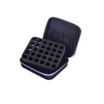 thumbnail image 2 of Bolsa de aceite esencial Estuche de perfume Botellas Ranuras 30 15ML Bolso de transporte Contenedor de almacenamiento Organizador de viaje polaco Almacenamiento y organización del hogar Verde Wosthever HA077425-02, 2 of 6