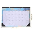 thumbnail image 2 of PAMINGONO 1Pack Wall Calendar Rectangular Multi Color Countdown Feature Note Taking For Home Use Office, 2 of 8