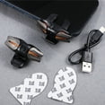 thumbnail image 3 of 1 Set Mobile Game Triggers with Gloves Mobile Game Controllers Sensitive Controllers with Charging Cable, 3 of 7