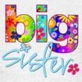thumbnail image 3 of CafePress - Big Sister T Shirt Flower Kids Light T Shirt - Light T-Shirt Kids XS-XL, 3 of 4