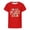 Red, variant on Girl's T-Shirts 100 Days Of School Print Round Neck Short Sleeved Back To School T Shirts Everyday Wear Comfort Fit Tee Shirt Holiday Vacation Stylish Comfortable Tops