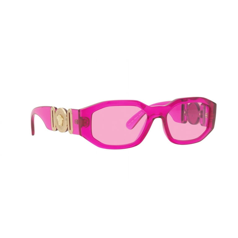 Versace Sunglasses - Pink Geometric Unisex Shades VE4361 5334/5 53