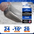 thumbnail image 3 of Snow Joe Keep It Green Snow & Ice Melter, Salt Pellets with Green Tint - 20 Lb Bag - Ice Remover for Driveway, Concrete, Sidewalk, and Outdoor Spaces, 3 of 7