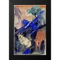 thumbnail image 2 of Marc, Franz 10x14 Black Modern Framed Museum Art Print Titled - Two Cattle In a Hilly Landscape, 2 of 5