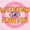 thumbnail image 2 of CafePress - Retro 80S Weekend Forever Body Suit - Long Sleeve Cotton Baby Bodysuit, 2 of 4