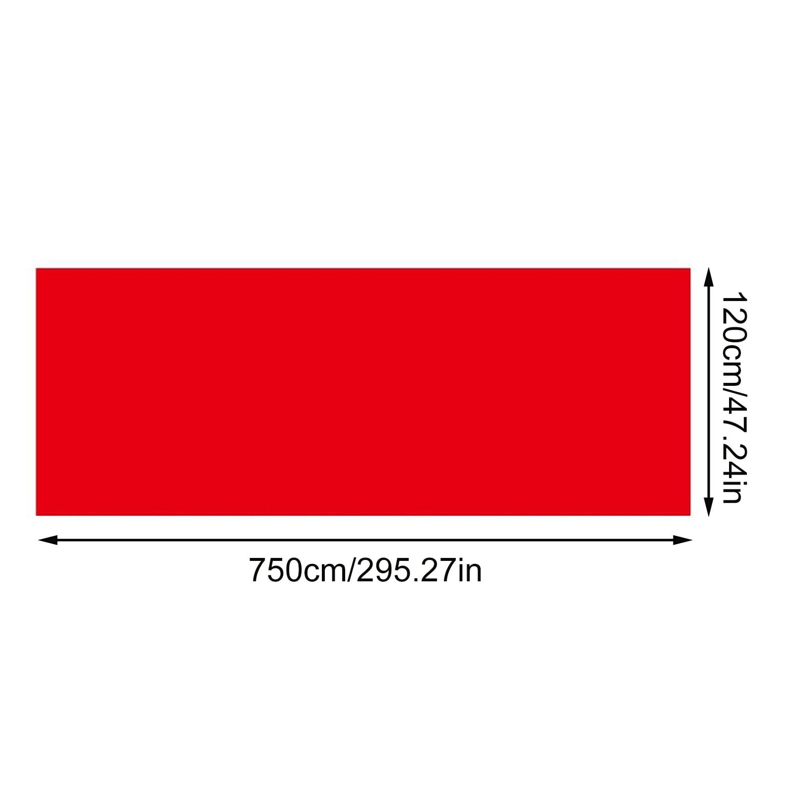 OIUR 4Ft x 25Ft Red Plastic Mulch Gardening Mulch Film Red Grow Film Mulching Film for Vegetable Fields Strawberries Tomatoes Peppers