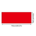 thumbnail image 6 of 4Ft x 25Ft Red Plastic Mulch Gardening Mulch Film Red Grow Film Mulching Film for Vegetable Fields Strawberries Tomatoes Peppers, 6 of 8