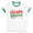 White/Kelly Green, variant on Very Merry Uncle Ringer Tee Shirt Unisex Large White/Red