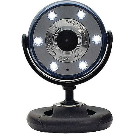 Gear Head Quick 5.0MP 720p High Def Webcam, Blue
