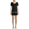 thumbnail image 6 of Secret Treasures Essentials Women's and Women's Plus Crew Neck Sleepwear Top, 6 of 7