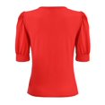 thumbnail image 2 of Blusa Simply Basic Talla EG Rojo, 2 of 4