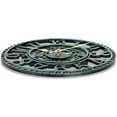 thumbnail image 4 of Vintage Wall Clock - Classic, Rustic-Style Indoor & Outdoor Decorative Watch For Garden, Home, Office, Living Room & Bedroom - Weatherproof Resin Material, Battery-Operated - 30X30X4CM, 4 of 6