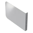 thumbnail image 4 of 18 in. x 12 in. Wall Mount Stainless Steel Splash Guard – 16-Gauge 304 Stainless Steel, 4 of 6