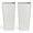 White, variant on Tall Planters for Outdoor Plants, Large Resin Flower Pots for Garden, Front Porch, Patio, Indoor - Set of 2 (White, 28 inch - 2 Pack)