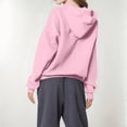 thumbnail image 6 of Women's Fashion Lightweight Long Sleeve Pullover with Pockets Preppy Graphic Hoodie with Bow Print for Fashion Looks,Pink,XL, 6 of 7