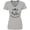 AC-Heather Grey, variant on Inktastic Trigeminal Neuralgia Awareness I Am a Fighter Women's V-Neck T-Shirt