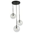 thumbnail image 5 of SC13193BK Artcraft Lighting Pinpoint - 3 Light Pendant In Urban Style-15.75 Inches Tall and 18.1 Inches Wide, 5 of 8