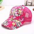 thumbnail image 1 of Keimprove Sports Peaked Cap Floral Printed Sunshade Mesh Hat Adult Outdoor Sportswear Accessories Women Men Lady Sunshade Cap Hat for Sports, 1 of 8