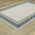 thumbnail image 5 of HomeRoots 8' x 10' Blue and Beige Stain Resistant Indoor Outdoor Area Rug, 5 of 10