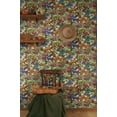 thumbnail image 2 of NextWall Multicolored Floral Meadow Peel and Stick Wallpaper, 2 of 10