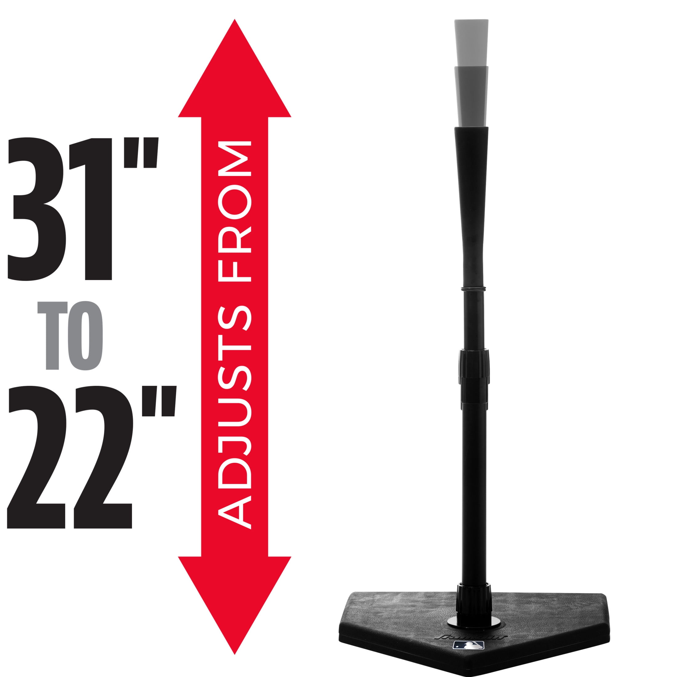 Franklin Sports MLB Flex Top Pro Adjustable Batting Tee for Kids