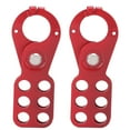 thumbnail image 2 of Lockout Tagout, Verrou en Acier à 6 Trous avec Mâchoire Allongée pour Isolation Électrique, Anti-Explosion, Anti-Tamper Impact, Rouge, 2 of 8