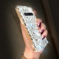 thumbnail image 4 of for Samsung Galaxy S10 Case Diamond Case for Women 3D Glitter Sparkle Bling Case Luxury Shiny Crystal Diamond Bumper Clear Gems Cute Protective Girly Case Girls Cover(Sliver), 4 of 6