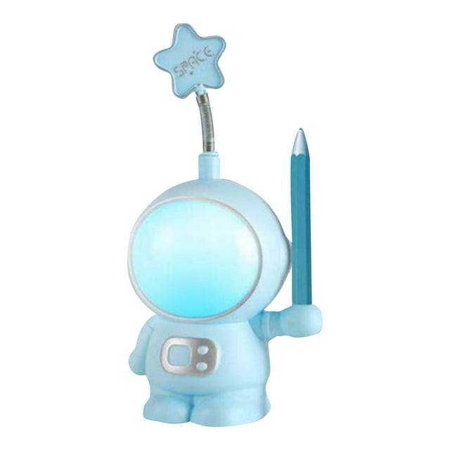 CEHVOM Creative Desk Lamp USB Rechargeable With Pencil Sharpener Insert Astronaut Clearance