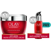 Olay Regenerist Moisturizer and Face Serum Set, Skin Care Bundle