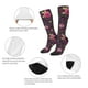 thumbnail image 3 of Balery Rose Mix Leopard 2 Calcetines novedosos Calcetines deportivos Calcetines hasta la rodilla Calcetines de algodón Calcetines originales y geniales, 3 of 6