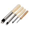 thumbnail image 1 of Set de 4 cortadores de orificios redondos de metal y madera COMIART, 1 of 5