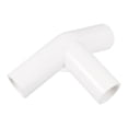 thumbnail image 3 of Conectores de codo Uxcell, adaptadores para accesorios de tuberías de agua de PVC para jardín y hogar 0.8" 1, 3 of 4