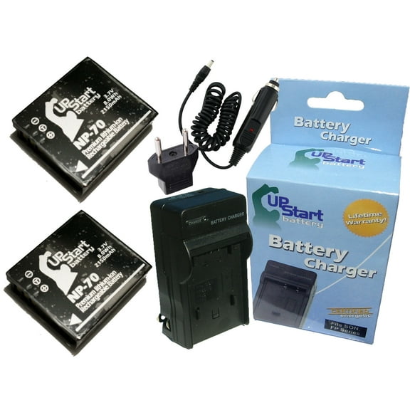 2x Pack - Ricoh GR Battery   Charger with Car & EU Adapters - Replacement for Ricoh DB-60 Digital Camera Battery and Charger (2150mAh, 3.7V, Lithium-Ion)