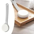 thumbnail image 3 of 2 Pack Lotion Applicator for Back Feet, Body Brush with Long Handle Skin Cream for Men and Women Elderly, 3 of 7