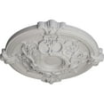 thumbnail image 3 of Ekena Millwork 17 3/8"OD x 1 3/4"P Hamilton Ceiling Medallion (Fits Canopies up to 3 3/4"), Hand-Painted Ultra Pure White, 3 of 6