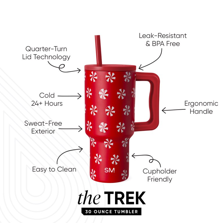 Simple Modern 30 fl oz Insulated Stainless Steel Trek Tumbler with