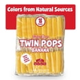 thumbnail image 2 of Budget Saver Twin Pops, Banana, 18 Count, Frozen Popsicles with Natural Colors, 2 of 9