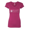 thumbnail image 2 of Wild Bobby, Grey Sloan Grey's Anatomy Pop Female Junior Fit V-Neck Tee, Raspberry, 2XL, 2 of 3