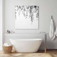 thumbnail image 2 of Wall Art Prints, Grey Eucalyptus Framed Canvas Prints for Bedroom Living Room Bathroom Office, Weeping Botanical Leaf Watercolor Gallery Wrap Wall Art Poster for Gifts Home Decor 28"x28", 2 of 9