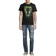 Marvel Oozy Venom & Purple Smoke Men's and Big Men's Graphic T-shirts 2-Pack Bundle