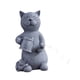 thumbnail image 4 of Estatua de jardín solar shamjiam figura luminosa gato 15 cm x 16 cm x 26 cm, 4 of 8