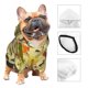 thumbnail image 3 of Fotbe Ethnic African Sudadera con Estampado para Perros Pequeños – Suéter con Capucha para Mascotas, Tela Suave de Forro Polar con Bolsillo-Small, 3 of 7