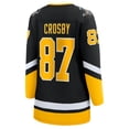 thumbnail image 3 of Women's Fanatics Sidney Crosby Black Pittsburgh Penguins Alternate Breakaway Jersey, 3 of 3