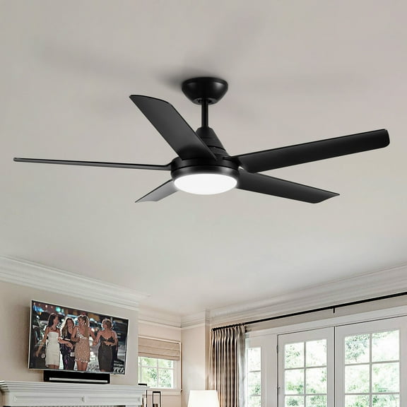 Electric Fans 48" YUHAO Modern Contemporary LED Ceiling Fan with Remote Control,Ceiling Fans