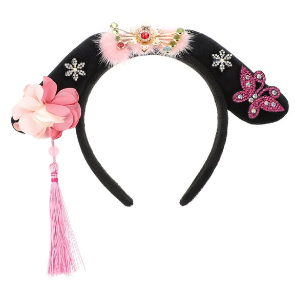 STRANDCHIC Fashion Pink Female Hairband Lightweight Decorative Headband for Ceremonies