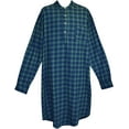 thumbnail image 2 of Men's Genuine Irish Cotton Flannel Nightshirt by Lee Valley Ireland, 2 of 4