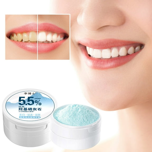 Tooth Powder Stain Removal Teeth Brightening Fresh Breath Cleaning Powder Hydroxyapatite DeYellowing